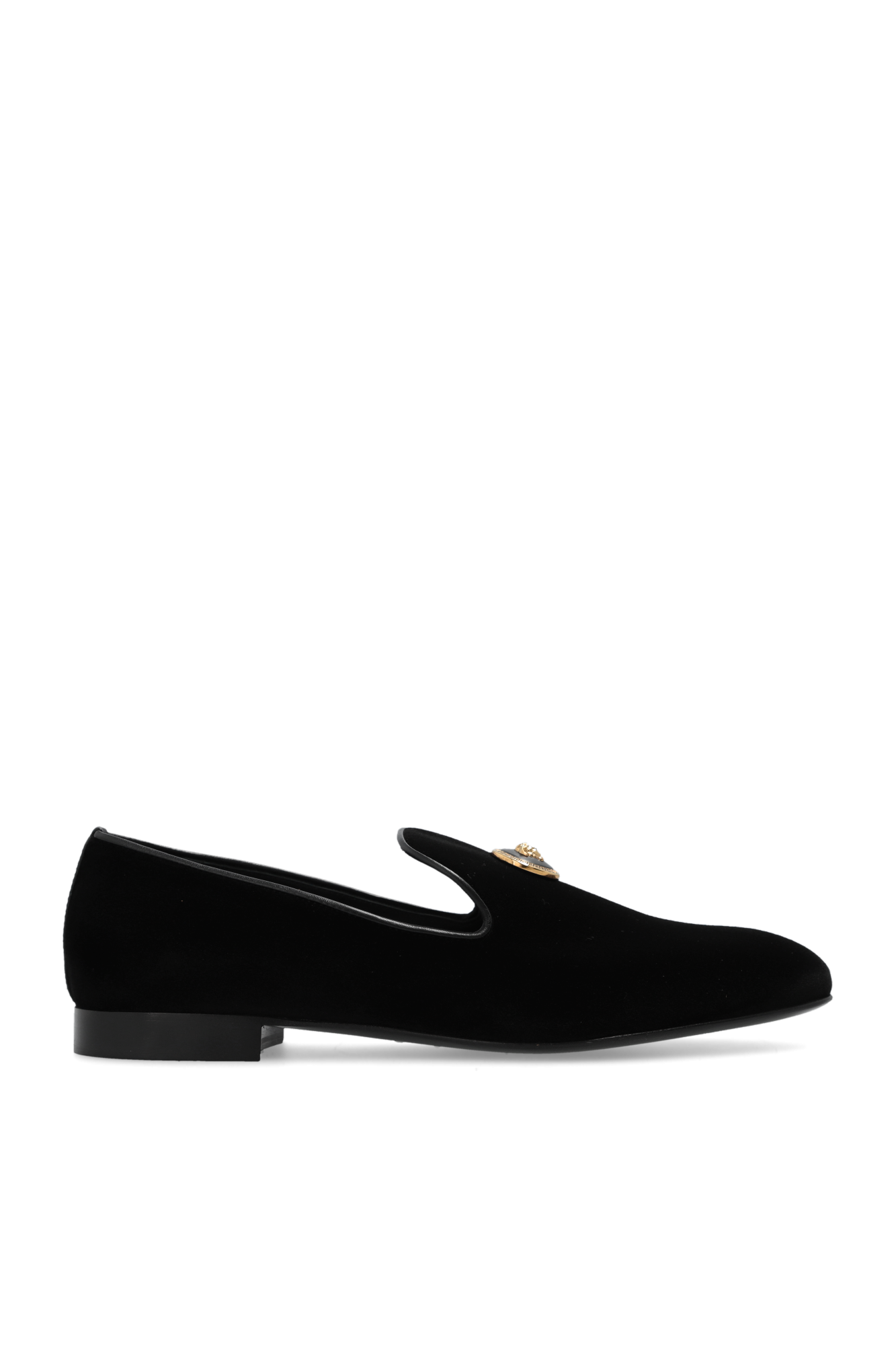 Versace on sale velvet loafers